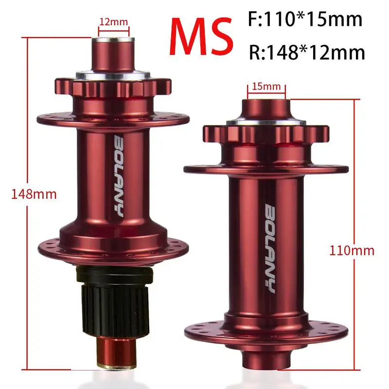 BOLANY Hubs 110x15 148x12 XD/HG/MS 32 Hole