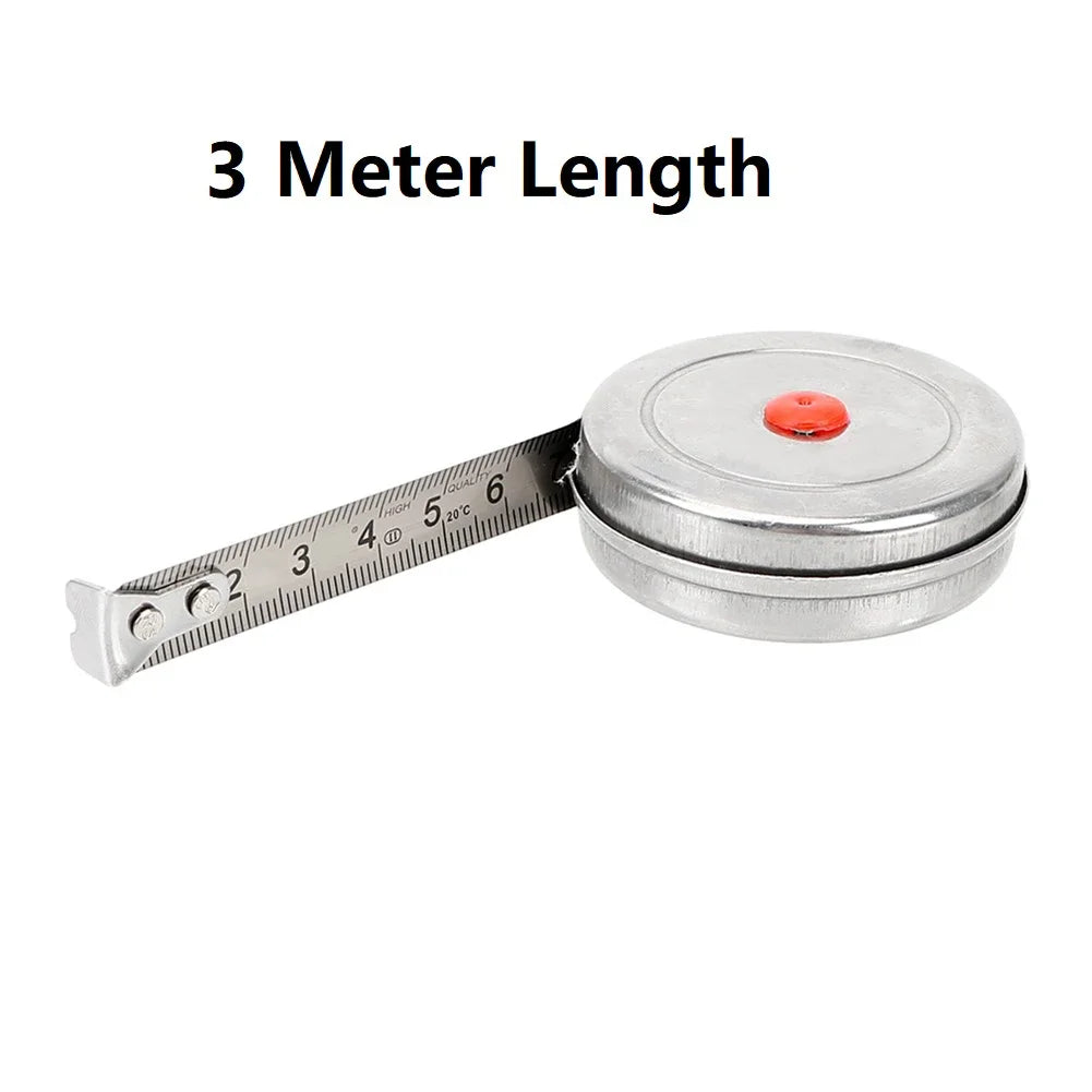 Tape Measure Tape Ruler Stainless Steel 2meter 3meter Woodworking Handcraft Household Multifunctional Portable