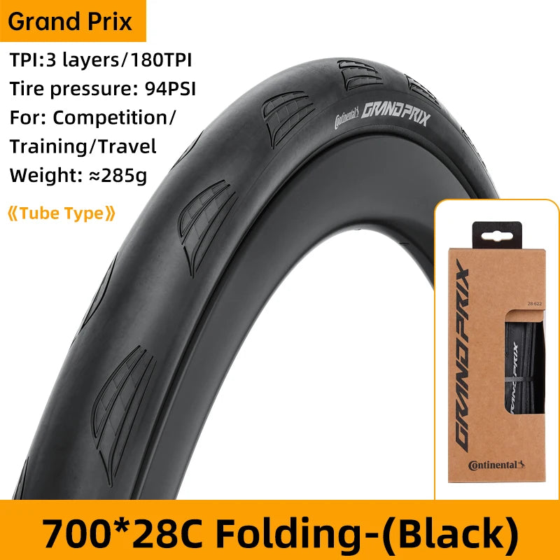Continental Grand Prix Bicycle Road Tires 700 X 28C/30C Clincher Bike Tyre BlackChili Compound Bike Accessories No Tubeless