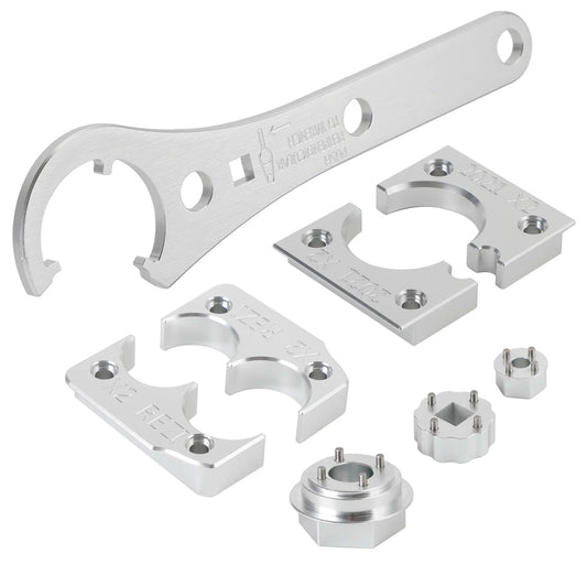 Float Shock Rebuild Tool Kit Vise Clamp+Sealhead+4 pin Sockets for Fox X2 2021