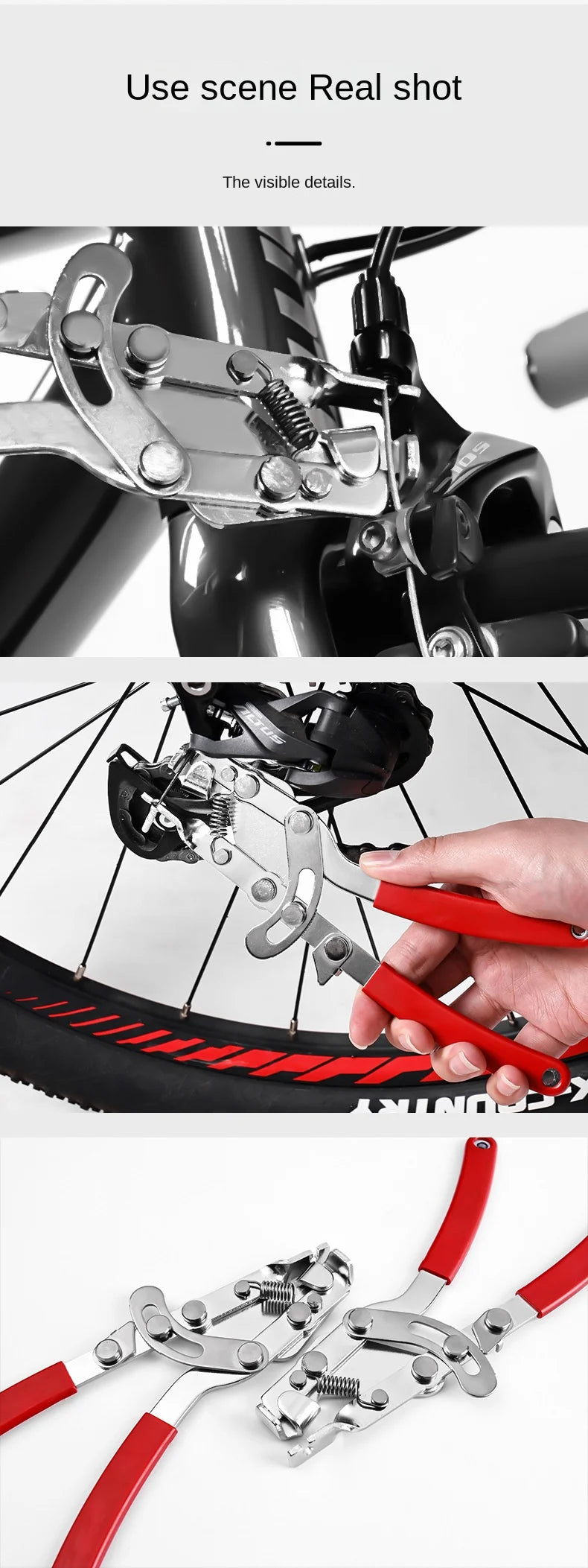 Bike Cable Cutter Heavy Duty Cycling Puller Bicycle Steel Brake Cutter Bicycle Cycling Cable Plier Cutter Bicycle Repair Tools