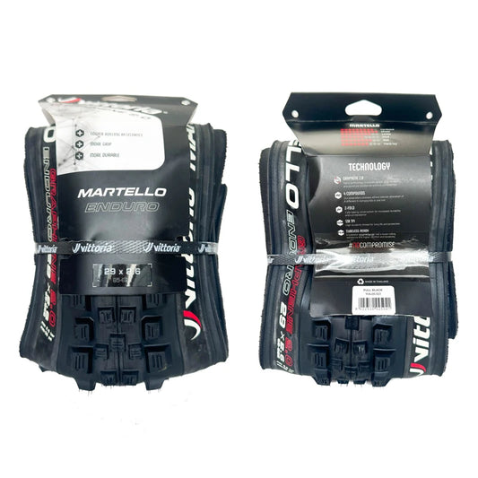 Vittoria Martello 29X2.6 Mountain Bike Tires for Mixed Terrain Conditions - Trail TNT 4C Graphene2.0 MTB Tire - Tubeless Ready