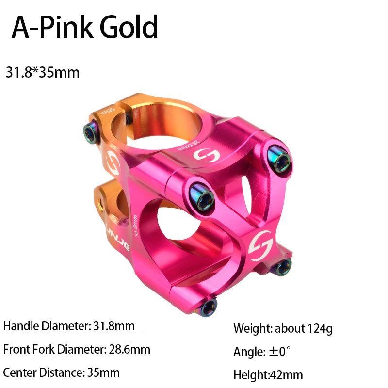 CNC MTB Stem 31.8 Ultralight Handlebar Stem 35mm Aluminum