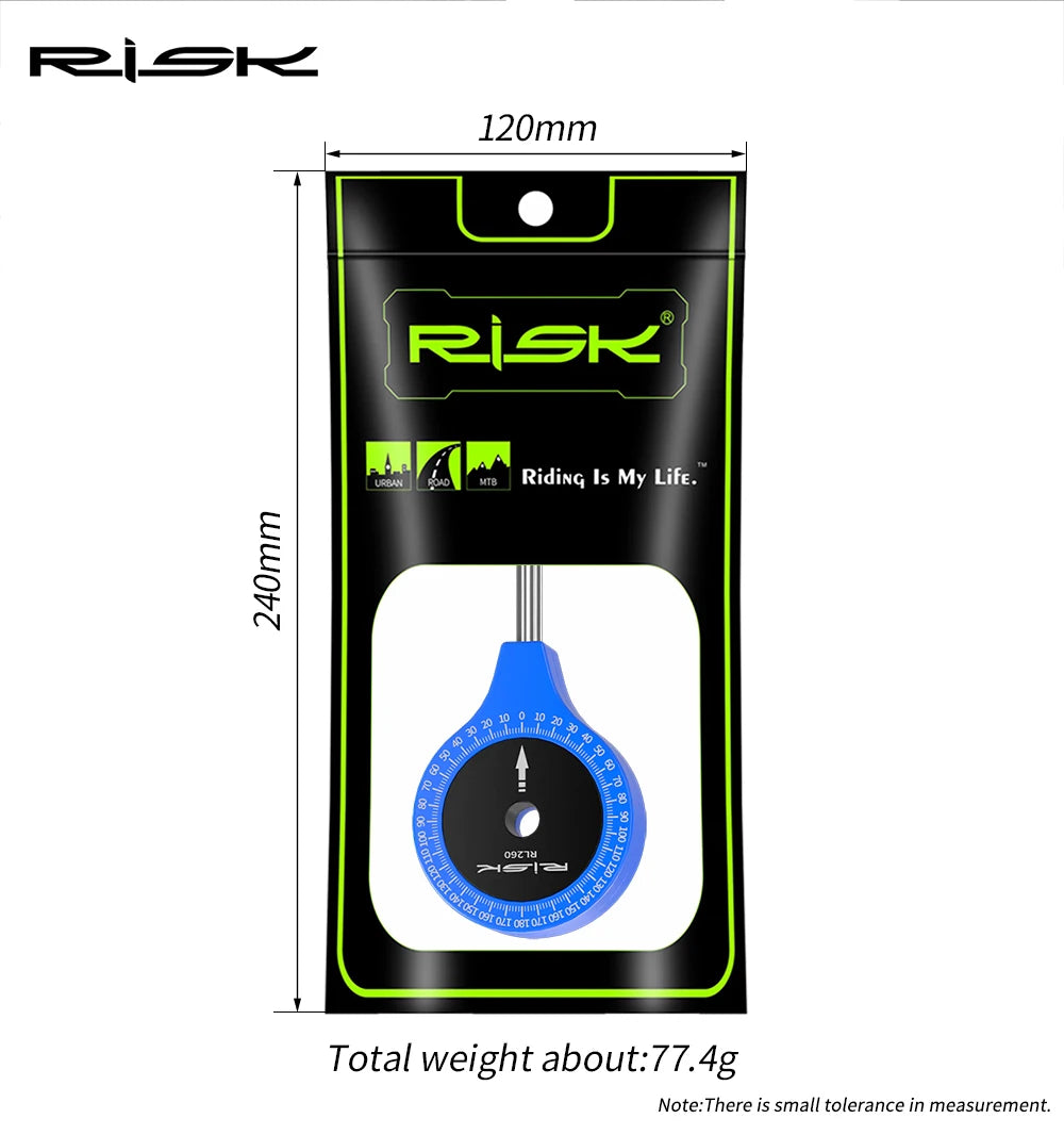 RISK Bicycle Fitting Angle Measurement Tool Ride Position Adjustment Tool