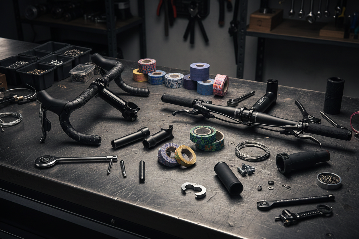 Handlebars, Bar Tape, and Grips