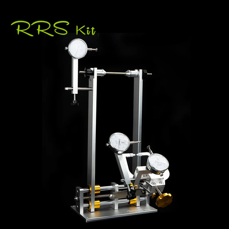 RRSKIT Professional Bicycle Wheel Truing Stand With  Dial Indicator Set