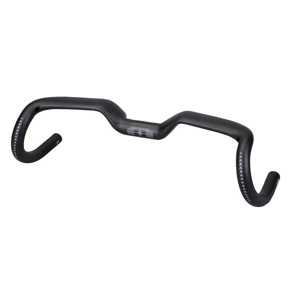 New Gravel 14degrees Carbon Fiber Bicycle Handle T1000 Ultra Light 28 30 32 34 36 38 40 42 44cm