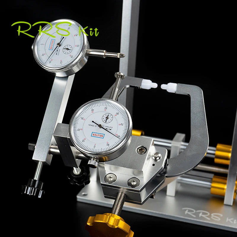 RRSKIT Professional Bicycle Wheel Truing Stand With  Dial Indicator Set