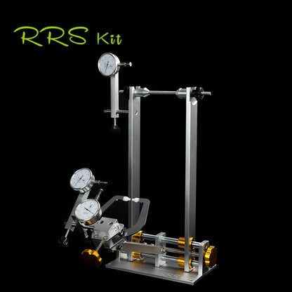 RRSKIT Professional Bicycle Wheel Truing Stand With  Dial Indicator Set