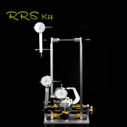 RRSKIT Professional Bicycle Wheel Truing Stand With  Dial Indicator Set