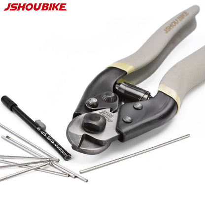 JSHOUBIKE MTB Bicycle wire cutters Professional Bike Tools Wire Breaker MTB Cycling Tool Line Clamp Repair Bicycle Accessories