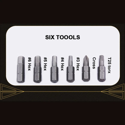 Steer Tube Tool Kit Hex Spoke Screwdrivers Tyre Lever Allen Wrench MTB Mountain Bike Multitool