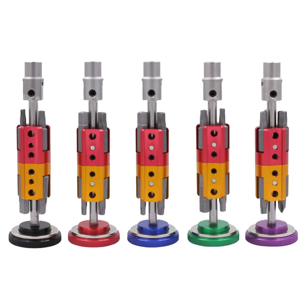 Steer Tube Tool Kit Hex Spoke Screwdrivers Tyre Lever Allen Wrench MTB Mountain Bike Multitool