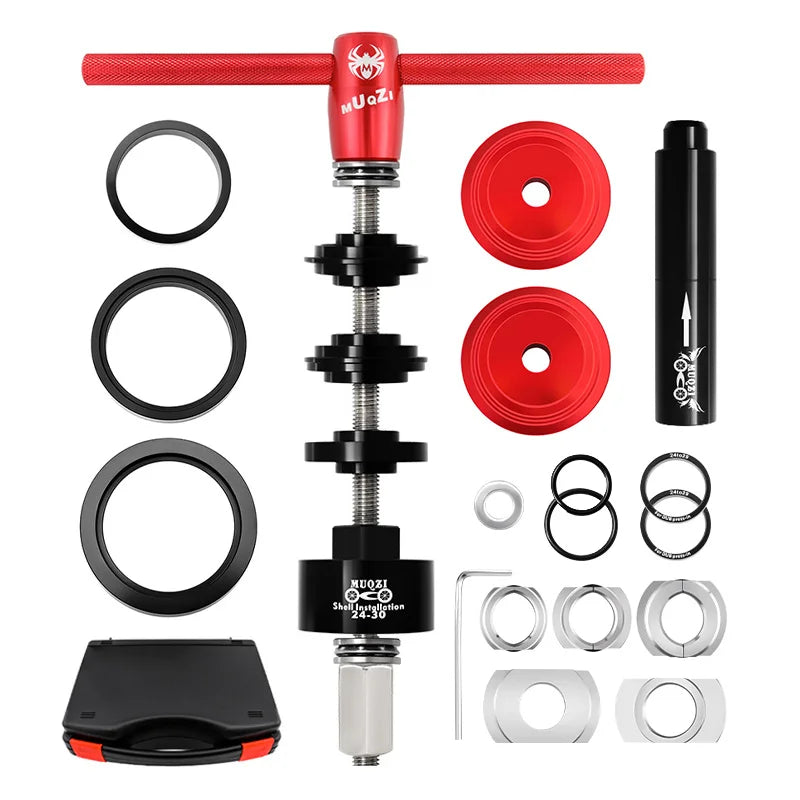 MUQZI MTB Bike Bottom Bracket Bearing Assemble Disassemble and Headset Press-in Tool Road Bicycle Tool Kit