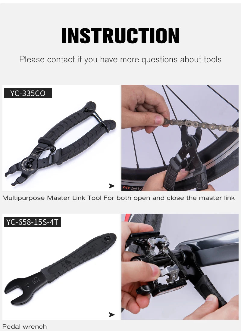 BikeHand Bicycle Repair Tool Kit