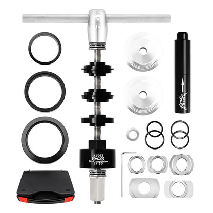 MUQZI MTB Bike Bottom Bracket Bearing Assemble Disassemble and Headset Press-in Tool Road Bicycle Tool Kit