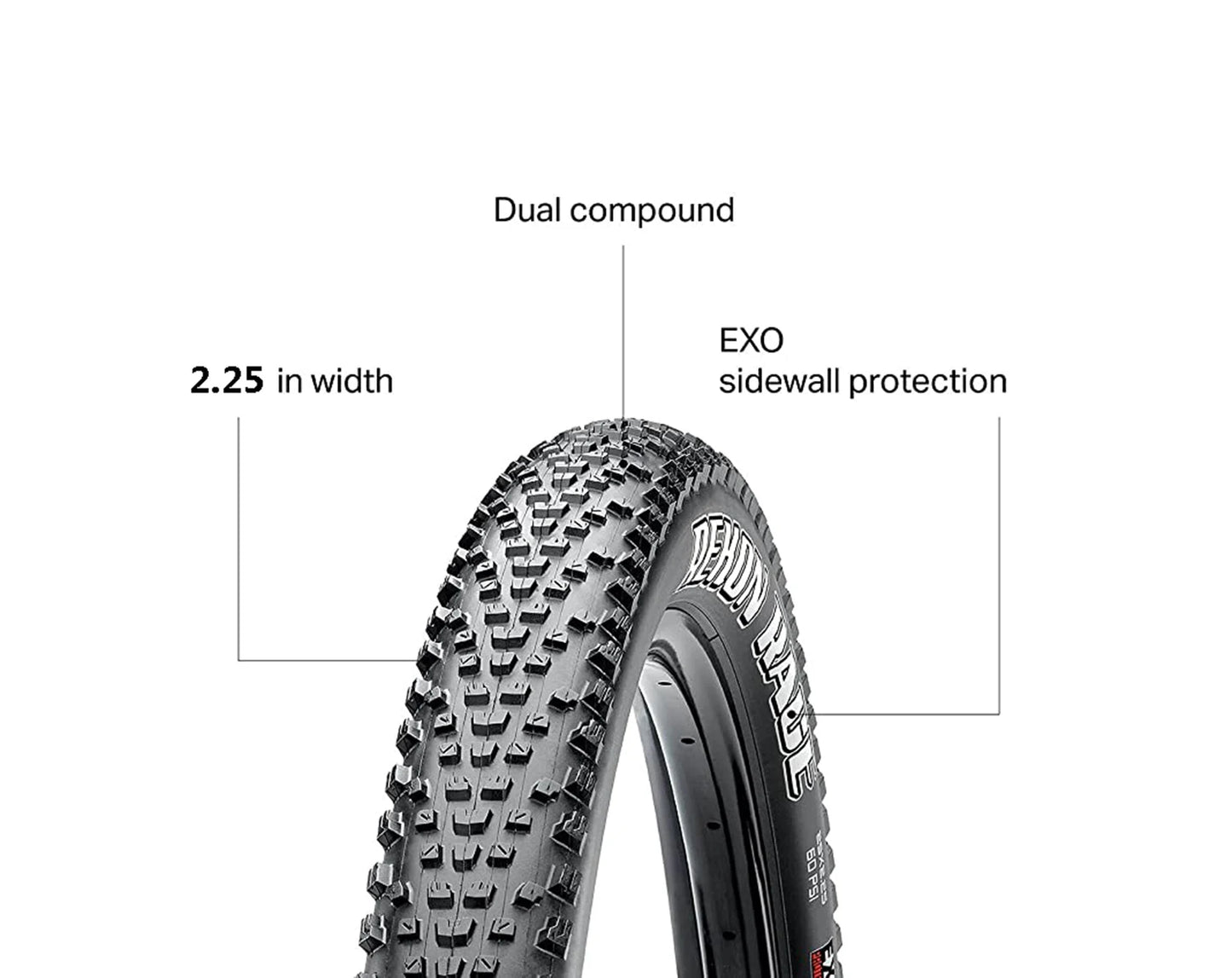 2PCS MAXXIS 29 MTB Bicycle Tire 27.5x2.25 29x2.25 REKON RACE EXO Tires Anti Puncture Tyre MTB Bike Off-road Downhill Tire/Tube