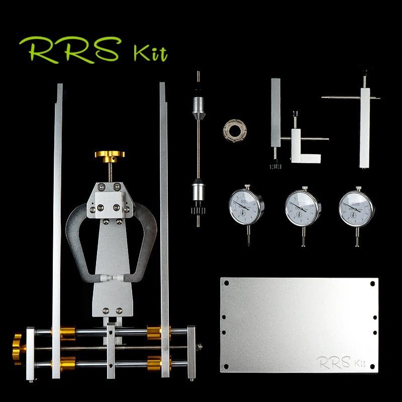 RRSKIT Professional Bicycle Wheel Truing Stand With  Dial Indicator Set