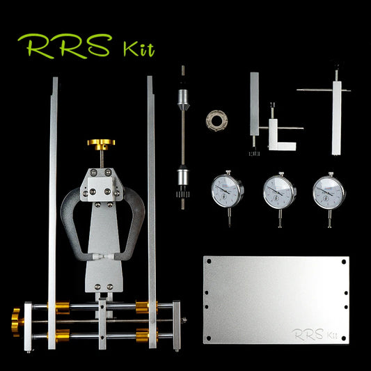 RRSKIT Professional Bicycle Wheel Truing Stand With  Dial Indicator Set