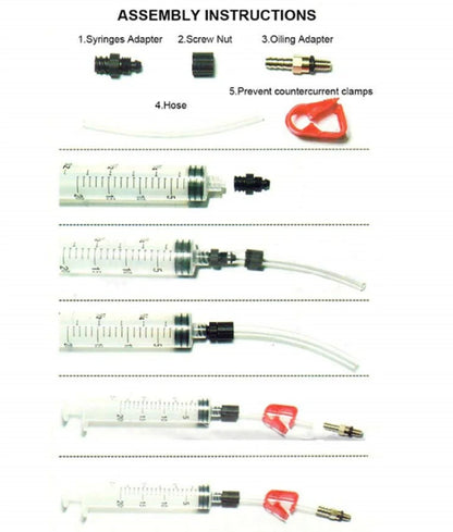 Hydraulic Disc Brake Bleed Kit For Formula Sram Avid Juicy Hayes Hope