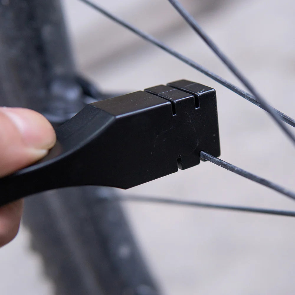 ZTTO Bicycle Spoke Wrench Nipple Tool 1.1/1.3/1.5/1.6mm Aero Spokes Holder Tool Straight Pull Flat Spokes 14G Nipples Spanner