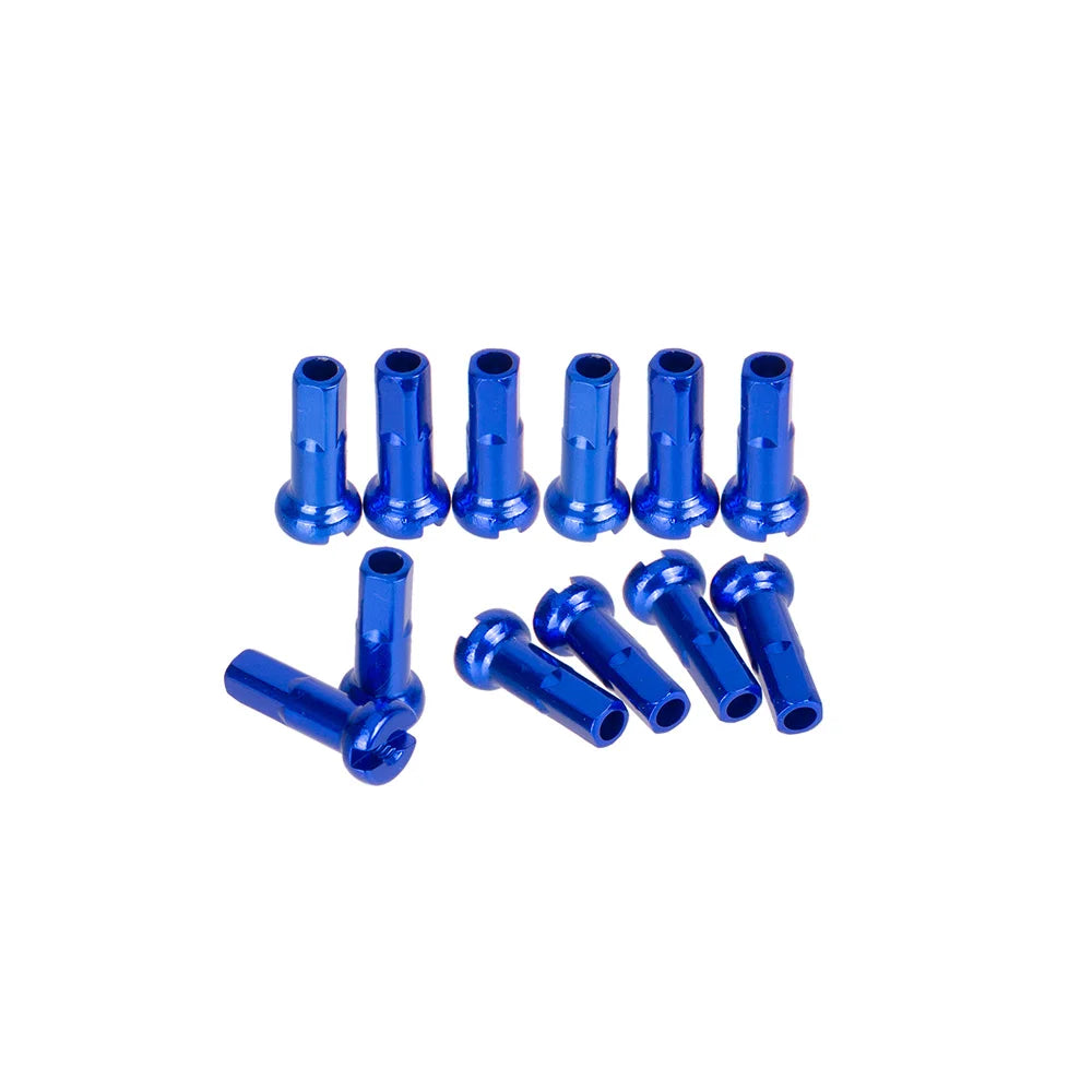 ZTTO 72pcs Nipples 14G 2.0 14mm 2.0mm Ultralight High strength alloy Colorful