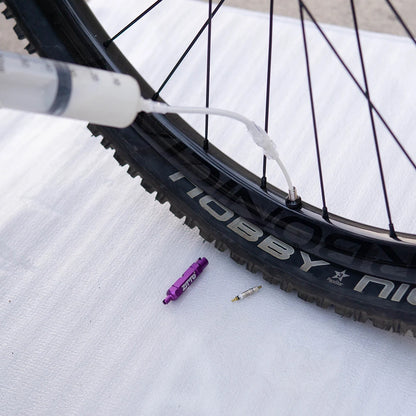 ZTTO MTB Mountain Road Bike Tubeless Sealant Injector For Bicycle Tubeless Tire UST Tyre No Inner Tubes Use With Valve Core Tool