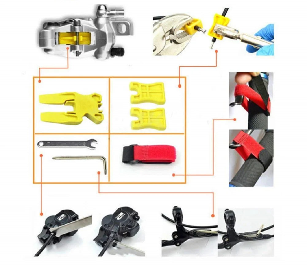Hydraulic Disc Brake Bleed Kit For Formula Sram Avid Juicy Hayes Hope