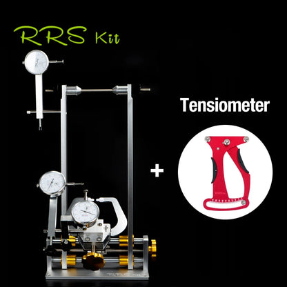RRSKIT Professional Bicycle Wheel Truing Stand With  Dial Indicator Set