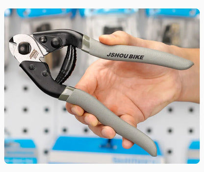 JSHOUBIKE MTB Bicycle wire cutters Professional Bike Tools Wire Breaker MTB Cycling Tool Line Clamp Repair Bicycle Accessories