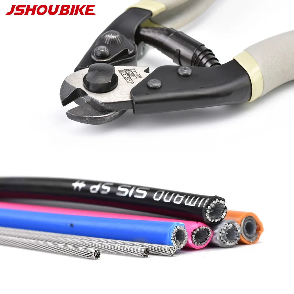 JSHOUBIKE MTB Bicycle wire cutters Professional Bike Tools Wire Breaker MTB Cycling Tool Line Clamp Repair Bicycle Accessories