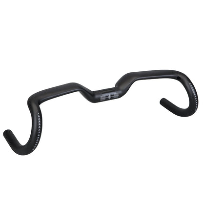New Gravel 14degrees Carbon Fiber Bicycle Handle T1000 Ultra Light 28 30 32 34 36 38 40 42 44cm