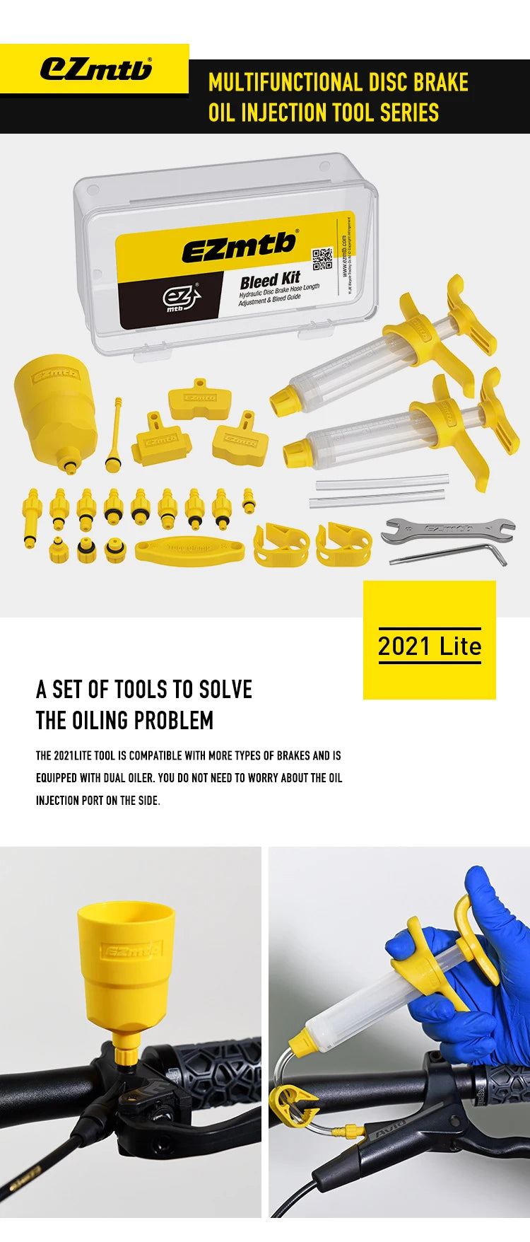 EZ Hydraulic Brake Bleed Kit -