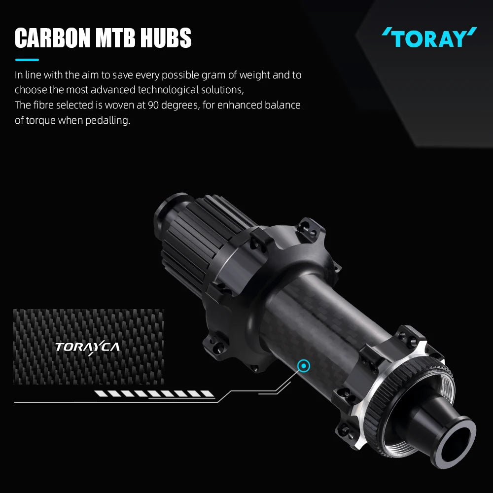 RYET MTB Carbon Hubs  6 Pawls 148MM 10/11/12 Speed Bicycle Hub HG MS XD