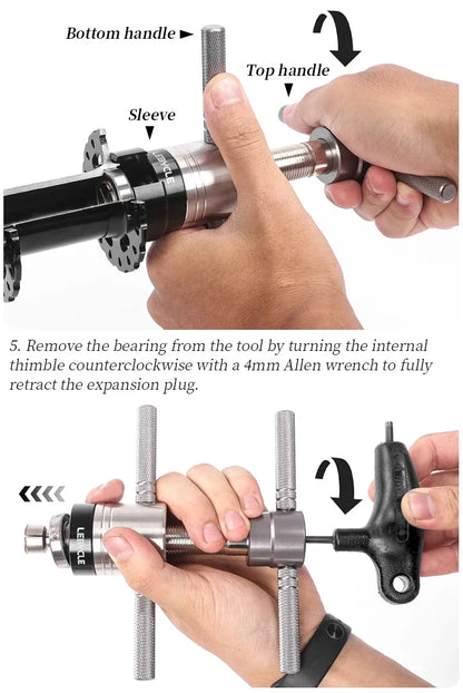 Bicycle Hub Bearing Tools