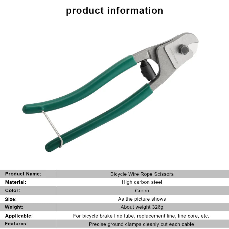 Bike Brake Shift Wire Cable Cutter Inner Outer Bicycle Spoke Cutting Pliers Road Cycling Repair Tool MTB Shifter Line Tube Plier