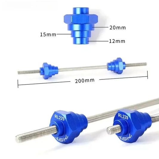 Bike Wheel Truing Stand  20/15/12mm QR Thru Axle Adaptor