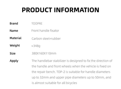 TOOPRE Bicycle Handlebar Stabilizer