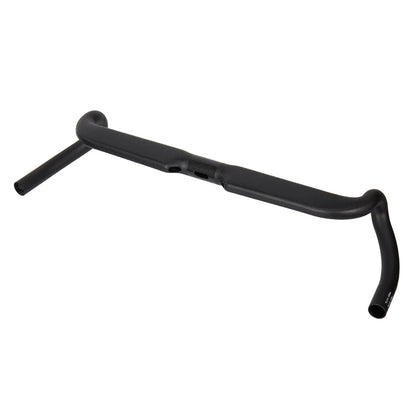 37 Degrees Drop 80mm Fully Hidden Wiring Matte Road Bicycle Handlebar Carbon Gravel Ultralight Big Flare Bar 340/380/420mm