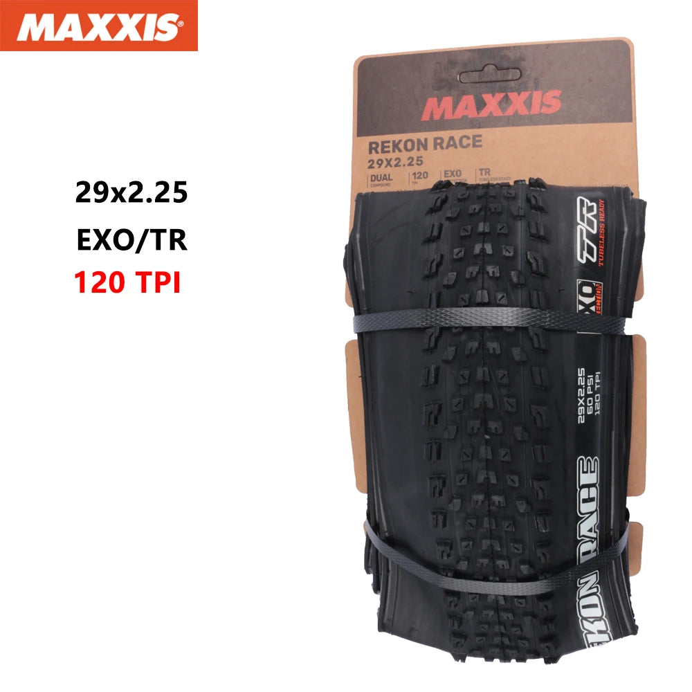 MAXXIS REKON RACE Original Mountain  Bicycle Tyre 29x2.25 29x2.35 29x2.4 Foldable Anti Puncture Tubeless XC Off-road Bike Tires