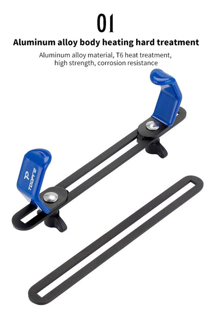 TOOPRE Bicycle Front Wheel Holder Mountain Bike Road Wheel Group Fixing Frame Handlebar Anti Sway Tool
