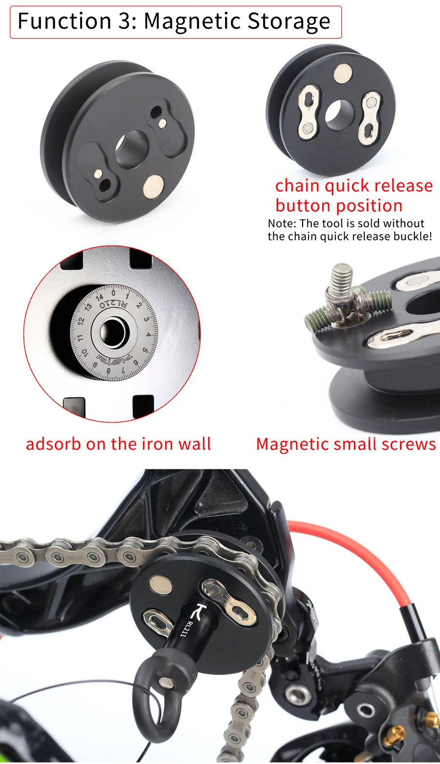 RISK Chain Keeper Quick Release Lever