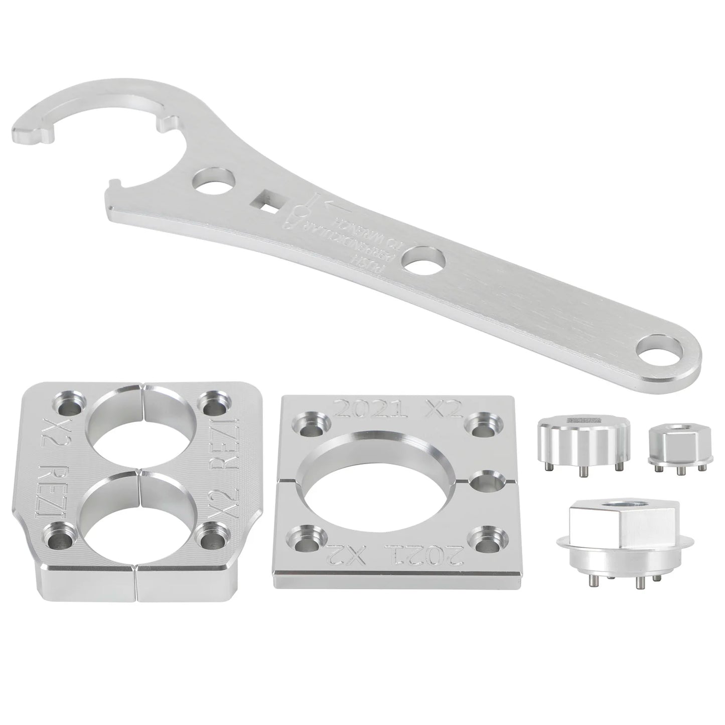 Float Shock Rebuild Tool Kit Vise Clamp+Sealhead+4 pin Sockets for Fox X2 2021