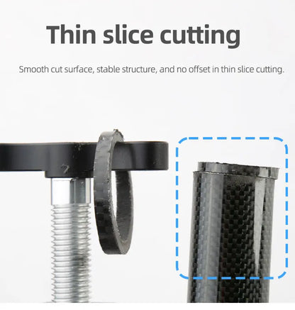 Bicycle Carbon Fiber Steerer Tube Cutter Fork Cutting Tool Handlebar Cutter For 22.2 /28.6mm Carbonfibre Seatpost Handlebar tool