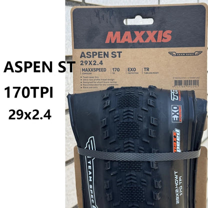 Maxxis XC Mountain Tubeless Tire 29x 2.4 170tpi 29-inch Bicycle Off-road Folding tyre Cycling accessories ASPEN ST