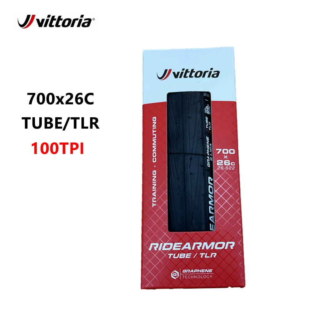 Vittoria RIDEARMOR Road Bicycle Tires Anti Puncture TUBELESS Road Bicycle Tire 700x26C/28C/30C/32C/34C/36C/38C