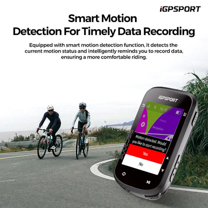 iGPSPORT BSC200S GPS Route Navigation Bike Computer Colorful Screen Wireless Speedometer Odometer Bluetooth Ant+