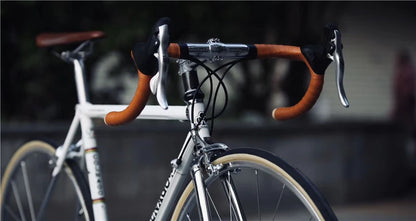 Road Bike Handlebar Tape Handmade Anti-Slip Shock Anti-Microfiber Leather Bar Bartape