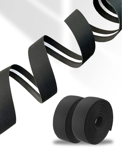 Road Bike Handlebar Tape Black Bar Tapes EVA/PU Soft Anti-Vibration Wrap Tape Durable Bar Bartape Anti-slip