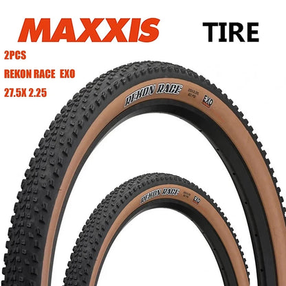 2PCS MAXXIS 29 MTB Bicycle Tire 27.5x2.25 29x2.25 REKON RACE EXO Tires Anti Puncture Tyre MTB Bike Off-road Downhill Tire/Tube
